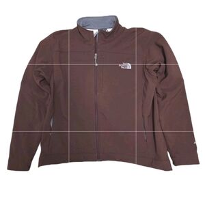 The North Face Apex Bionic Jacket Womens Size XL Burgundy Red Full Zip Coat Warm